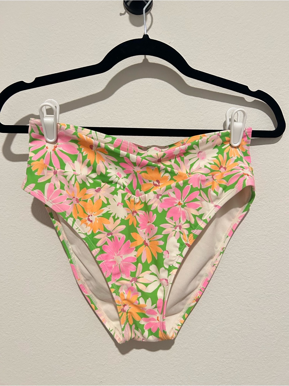 Juniors' Ninety-Nine Degrees° High-Waist Cheeky Swim Bottoms